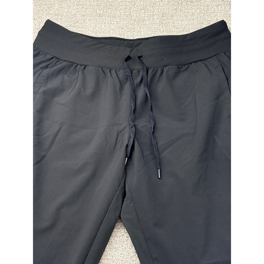 CALIA Jogger Pants Womens Large Black Cargo High Rise Drawstring Pocket - Picture 3 of 11